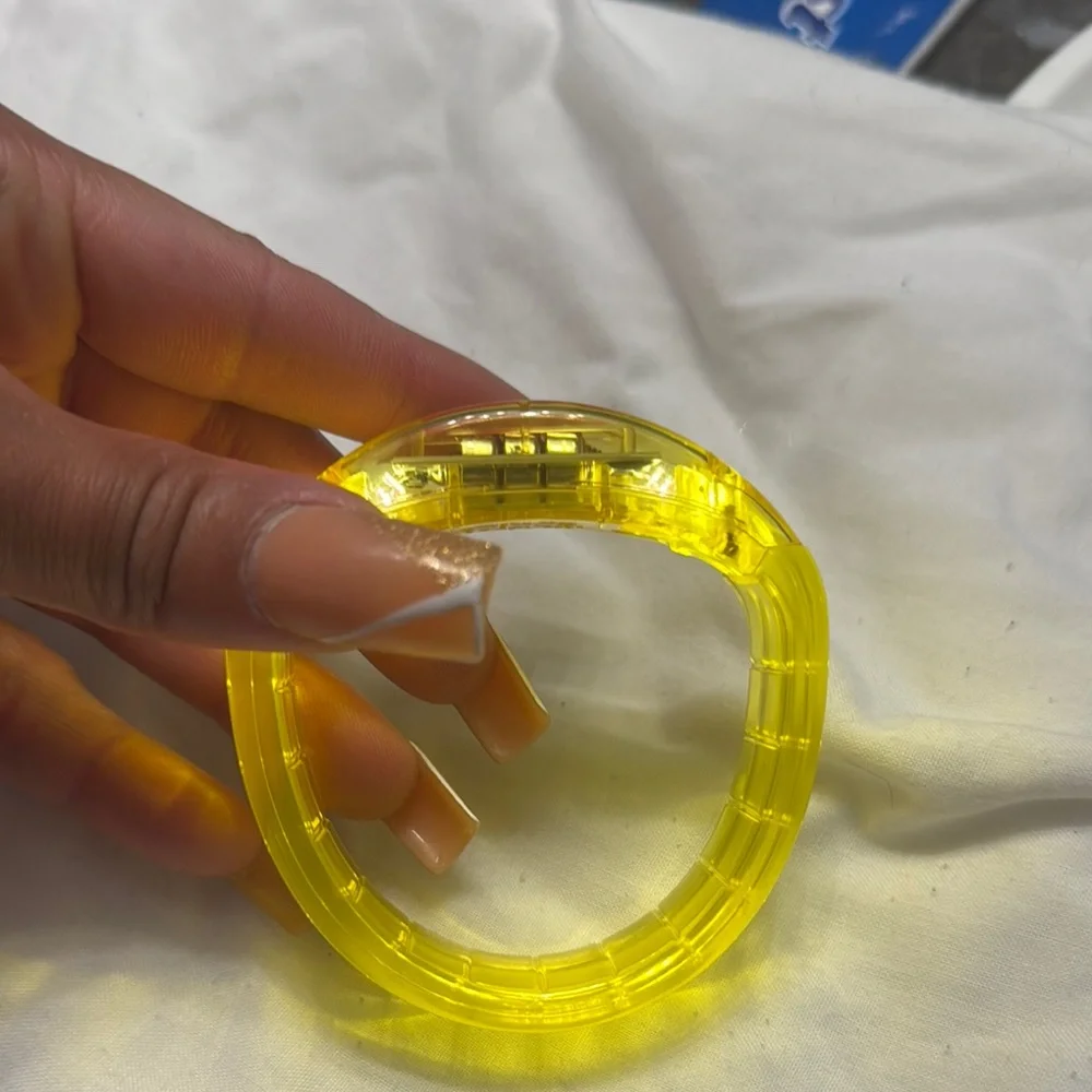 Yellow LED Wearable Wristband